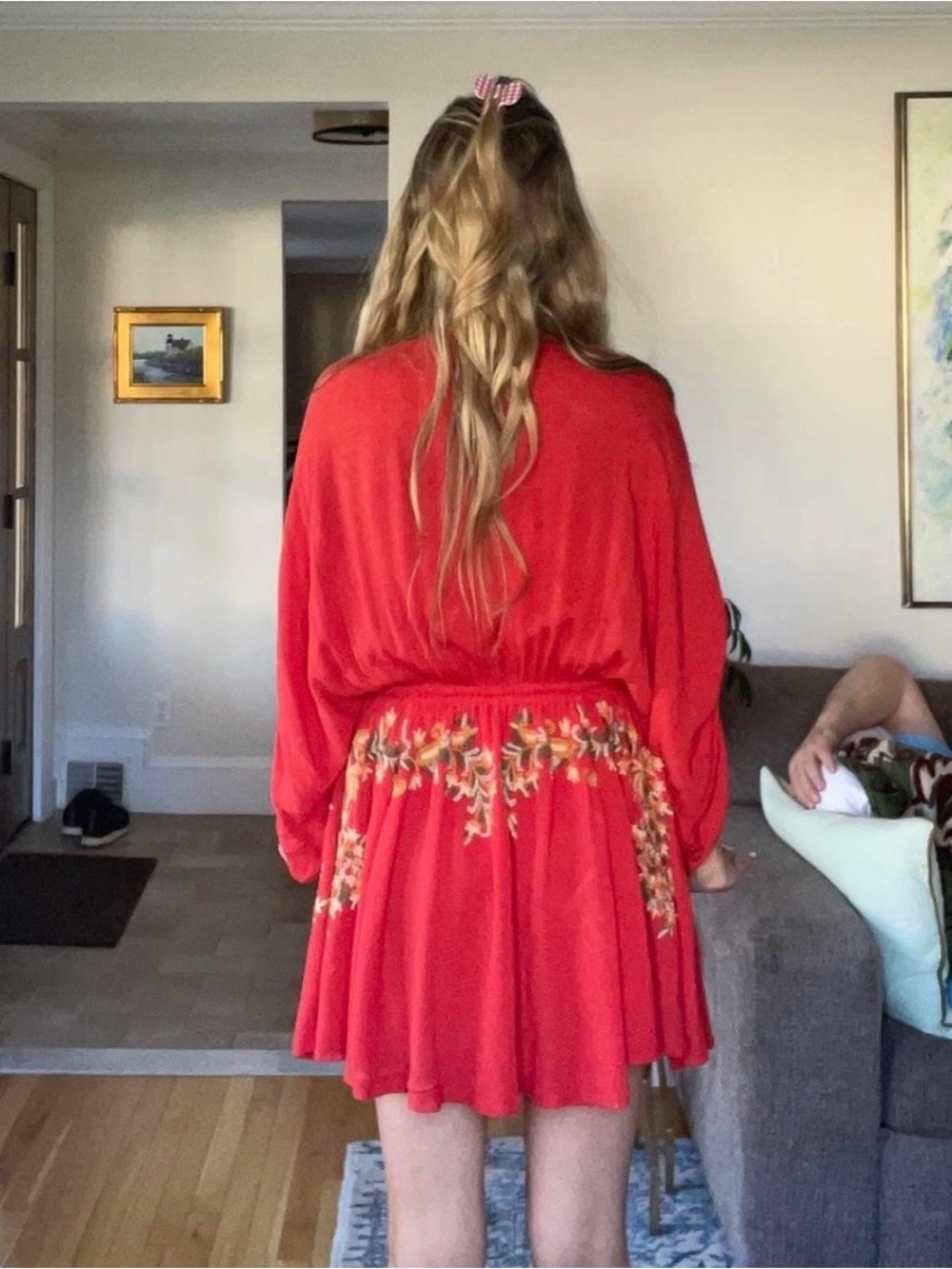 Free People Pretty Pineapple Dress - Picture 4 of 7